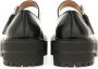 Gianvito Rossi Rounded Toe Leather Sandals in grijs - Thumbnail 1