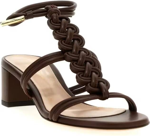 Gianvito Rossi Sandalen 'Capua' Sandals in zwart
