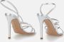 Gianvito Rossi Sandalen Ettie Sandal in zilver - Thumbnail 1