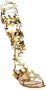 Gianvito Rossi Sandalen 'Flavia Galdiator' Sandals in goud - Thumbnail 1