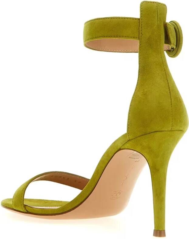 Gianvito Rossi Sandalen 'Portofino' Sandals in groen