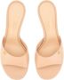 Gianvito Rossi Slippers & Mules "Ascent" Open-Toe Calf Leather Mules in beige - Thumbnail 1