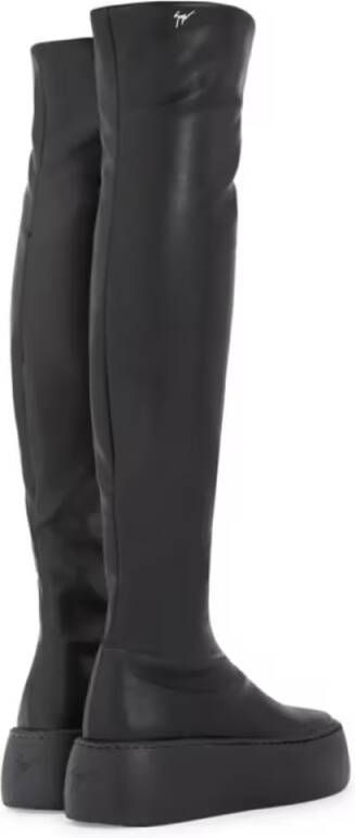Giuseppe zanotti Boots Over-The-Knee Black Ankle Boots in zwart