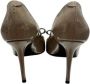 Giuseppe zanotti Hoge hakken Raquel 85 Pumps in grijs - Thumbnail 1