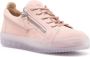 Giuseppe zanotti Beige Gesloten Platte Sneakers Stijlvol Comfort Beige Dames - Thumbnail 2