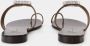 Giuseppe zanotti Sandalen Blahir Flat Sandals Leather Brown in bruin - Thumbnail 2