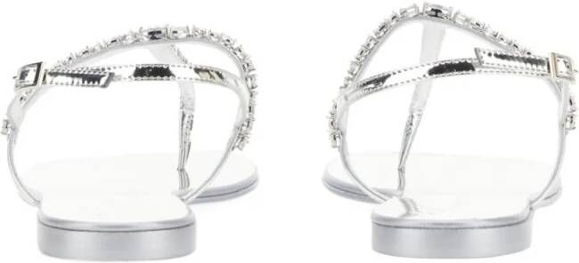 Giuseppe zanotti Sandalen Minnah Sandal in zilver