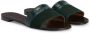 Giuseppe zanotti Sandalen Roose 10 Slide in groen - Thumbnail 1