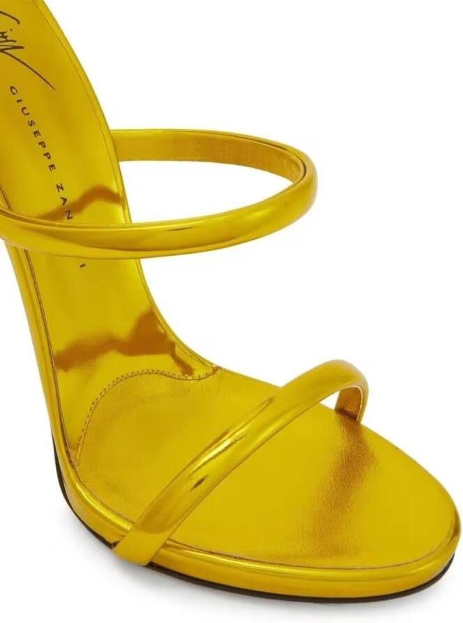 Giuseppe zanotti Sandalen South 115 Mm Sandals in goud