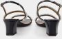 Giuseppe zanotti Sandalen Valentiine Crystal 45 Sandals Leather Black in zwart - Thumbnail 2