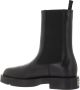 Givenchy Squared Chelsea Boots In Box Leather Zwart Dames - Thumbnail 2