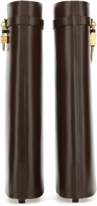 Givenchy Boots "Shark Lock" Boot in bruin