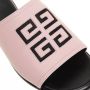 Givenchy Sandalen 4G Flat Sandals in poeder roze - Thumbnail 1