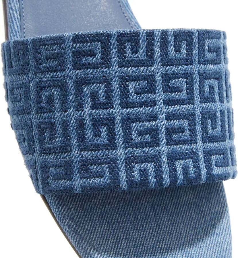 Givenchy Sandalen 4G Slide Flat Sandals in blauw