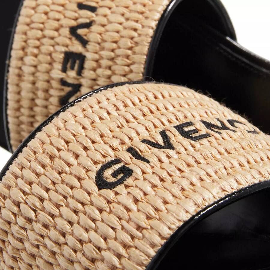 Givenchy Sandalen Sandals Slide 4G In Refia in beige