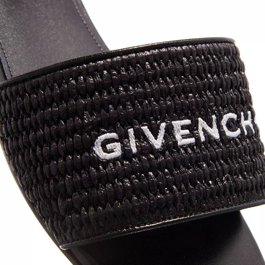 Givenchy Sandalen Sandals Slide 4G In Refia in zwart