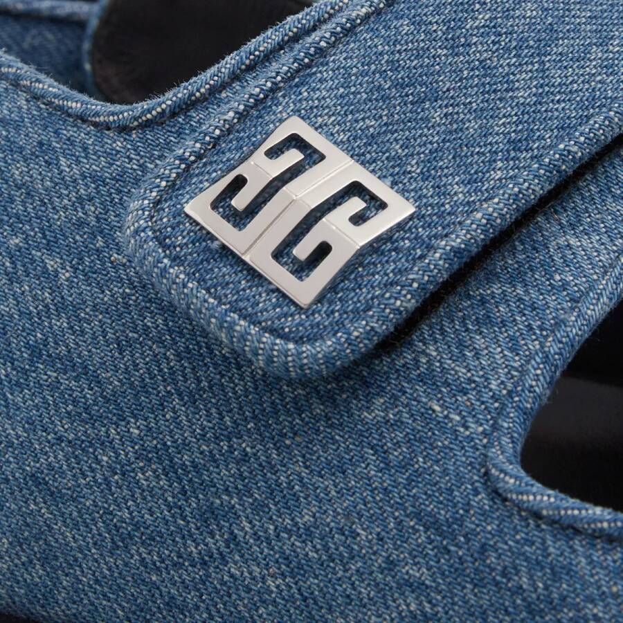 Givenchy Sandalen Strap Flat Sandals in blauw