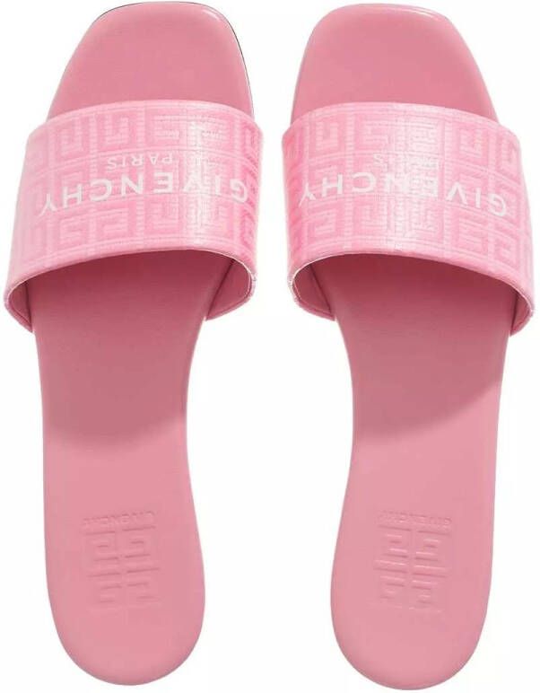 Givenchy Slippers 4G Flat Mules in roze