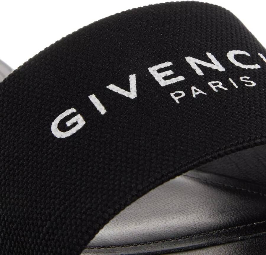 Givenchy Slippers 4G Flat Sandal in zwart