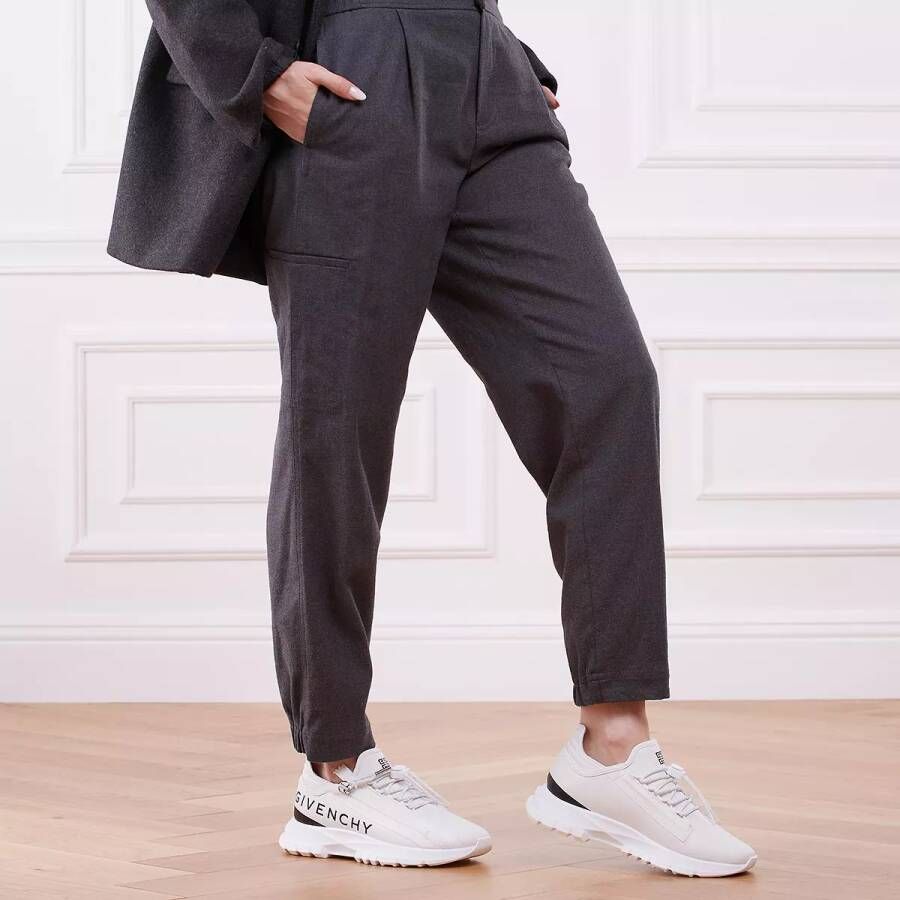 Givenchy Sneakers Spectre Runner Sneaker In Leather With Zip in wit