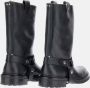 Golden Goose Boots Distressed Black Leather Kurt Boots With Silver Ac in zwart - Thumbnail 1