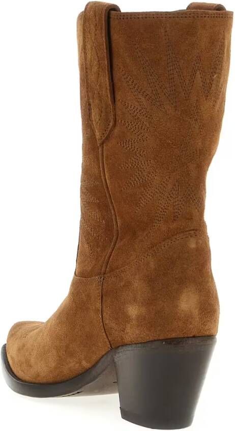 Golden Goose Boots 'Wish Star' Boots in bruin