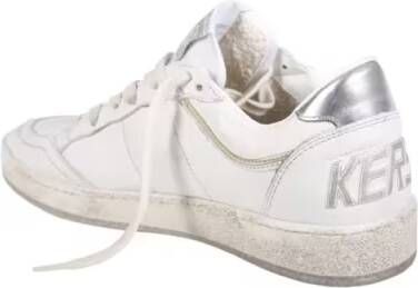 Golden Goose Low-Top Sneakers Ball Star Nappa Upper Toe Sneaker in wit