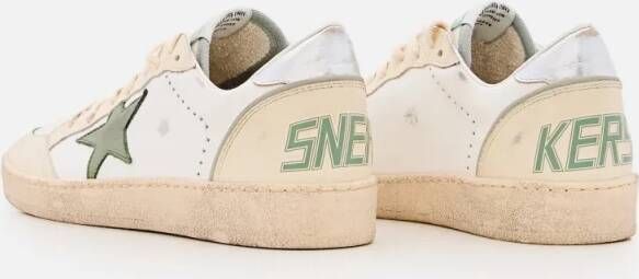 Golden Goose Low-Top Sneakers 'Ball Star' in wit