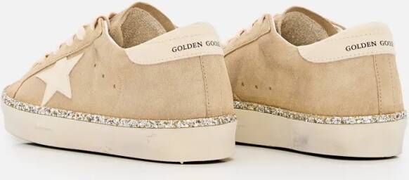 Golden Goose Low-Top Sneakers Beige Suede High-Top Sneakers in beige