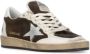 Golden Goose Low-Top Sneakers Brown Ballstar Sneakers in bruin - Thumbnail 1