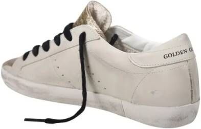 Golden Goose Low-Top Sneakers Glitter-Accented Leopard Print Sneakers in beige