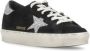 Golden Goose Zwarte Suède Sneakers met Zilveren Glitter Ster Black Dames - Thumbnail 2
