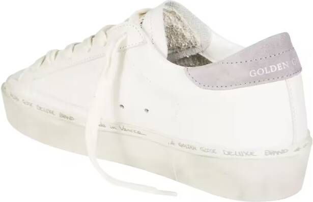 Golden Goose Low-Top Sneakers Hi Star Leather Upper Sneakers in wit