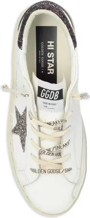 Golden Goose Low-Top Sneakers Hi Star Sneakers in wit