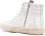 Golden Goose Low-Top Sneakers High-Top Sneakers With Contrasting Star Detail in wit - Thumbnail 1
