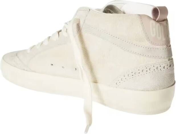 Golden Goose Low-Top Sneakers Mid Star Classic Suede Sneakers in beige