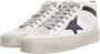Golden Goose Low-Top Sneakers Mid Star High-Top Leather Sneakers in wit - Thumbnail 1