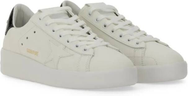 Golden Goose Low-Top Sneakers "Pure Star" Sneakers in wit