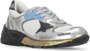 Golden Goose Low-Top Sneakers Running Dad Sneakers in zilver