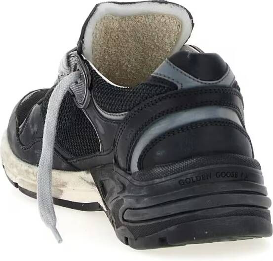 Golden Goose Dad-star den Zwart Zilver Veterschoenen - Foto 2