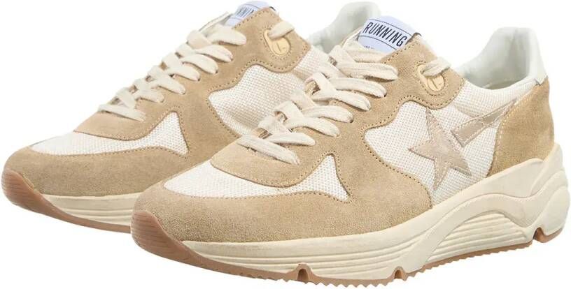 Golden Goose Low-Top Sneakers Running Sole in beige