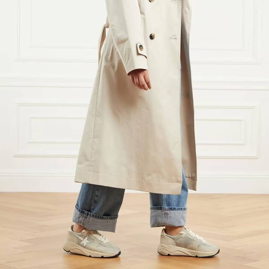 Golden Goose Low-Top Sneakers Running Sole in beige