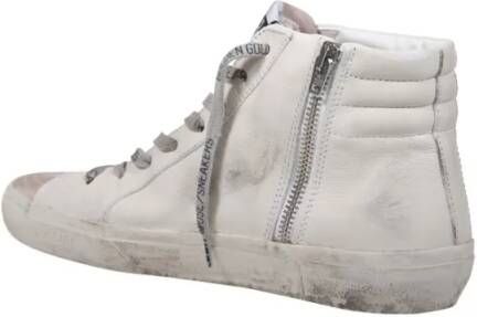 Golden Goose Low-Top Sneakers Slide Classic Leather Upper Nabuk Star Wave in wit