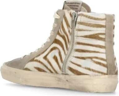 Golden Goose Low-Top Sneakers Slide Classic Sneakers in beige