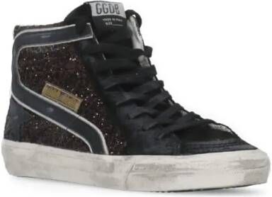 Golden Goose Low-Top Sneakers Slide Classic Sneakers in zwart