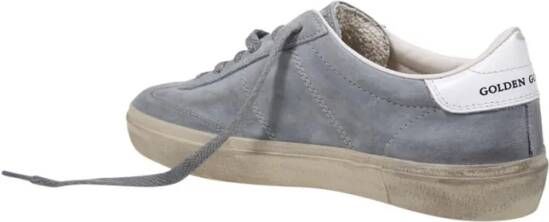 Golden Goose Low-Top Sneakers Soul-Star Suede Sneaker in grijs