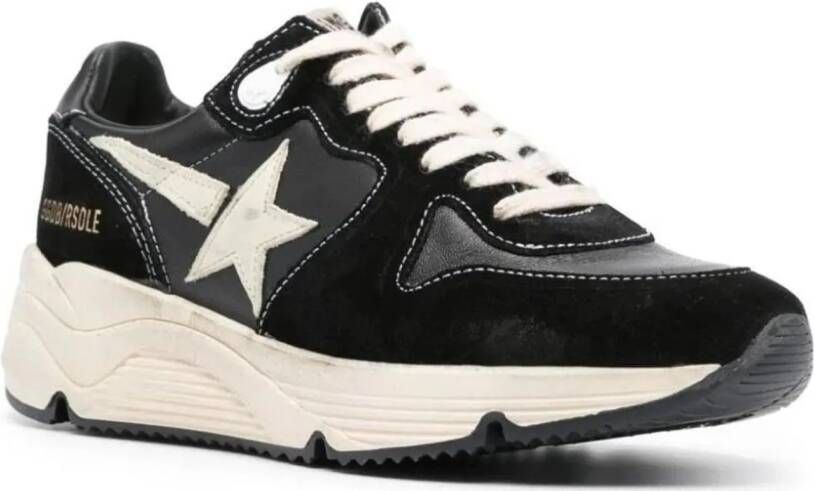 Golden Goose Low-Top Sneakers Sporty Black Sneakers in meerkleurig
