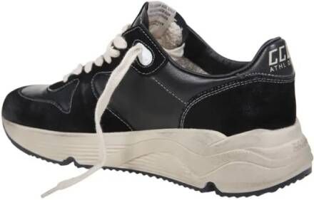 Golden Goose Low-Top Sneakers Star-Embellished Nappa Leather Sneakers in zwart