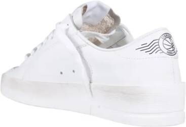 Golden Goose Low-Top Sneakers Stardan Leather Upper Sneakers in wit