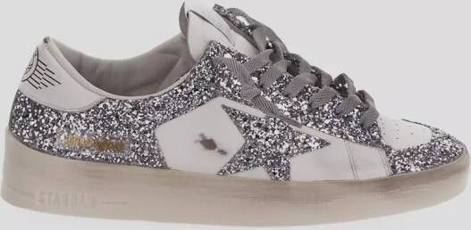 Golden Goose Low-Top Sneakers Stardan Model Leather Sneakers in wit